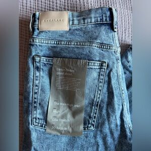 Everlane Light Blue The Way High Jean NWT